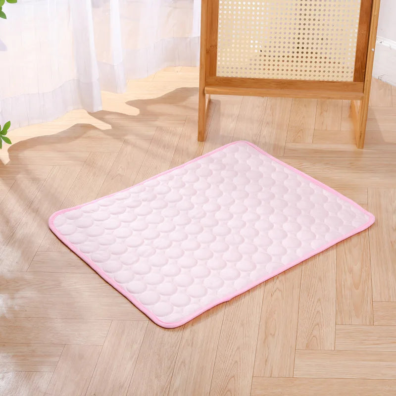 Cooling Pad Summer Cat Dog Sofa Nest Bed Cooling Sleeping Pad for Small Dogs Pets Durable Sofa Cooling Pad Blanket Pet Ice