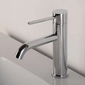Brushed Rose Gold Bathroom Washbasin Faucet Deck Mounted Single Hole & Handle Cold And Hot Mixer Water Tap