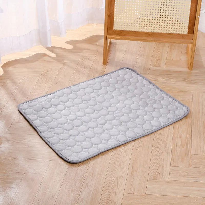 Cooling Pad Summer Cat Dog Sofa Nest Bed Cooling Sleeping Pad for Small Dogs Pets Durable Sofa Cooling Pad Blanket Pet Ice