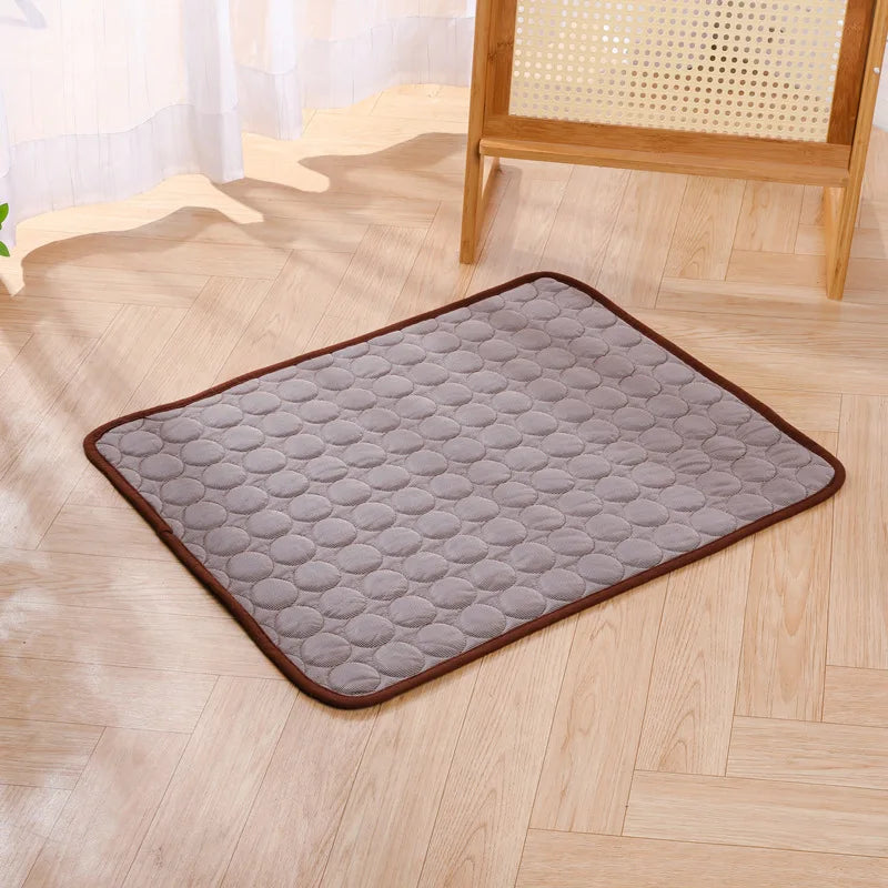 Cooling Pad Summer Cat Dog Sofa Nest Bed Cooling Sleeping Pad for Small Dogs Pets Durable Sofa Cooling Pad Blanket Pet Ice